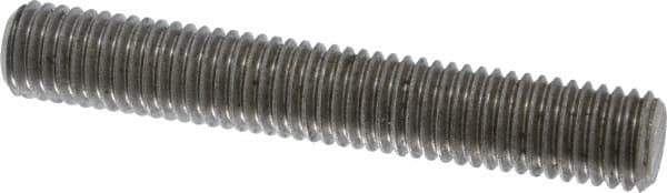 Dan-Loc Bolt & Gasket - 5/8-11 4" OAL Fully Threaded Stud - Stainless Steel, Plain Finish - Top Tool & Supply