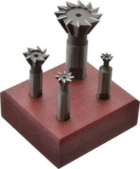 Value Collection - Dovetail Cutter Sets Included Angle: 60 Minimum Cutting Diameter (Inch): 3/8 - Top Tool & Supply