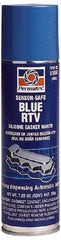 Permatex - 7-1/4 oz Sensor-Safe Gasket Maker - -65 to 500°F, Blue, Comes in Aerosol Can - Top Tool & Supply