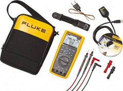 Fluke - 16 Piece, Electrical Test Equipment Combination Kit - 1,000 Volt Max, 10 Max Amp - Top Tool & Supply