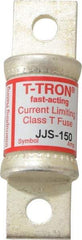 Cooper Bussmann - 600 VAC, 150 Amp, Fast-Acting General Purpose Fuse - Bolt-on Mount, 3-1/4" OAL, 200 at AC (RMS) kA Rating, 7/8" Diam - Top Tool & Supply