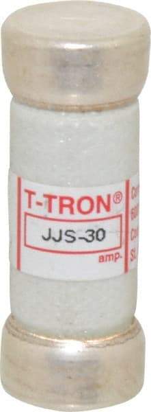 Cooper Bussmann - 600 VAC, 30 Amp, Fast-Acting General Purpose Fuse - Fuse Holder Mount, 1-1/2" OAL, 200 at AC (RMS) kA Rating, 20.6mm Diam - Top Tool & Supply