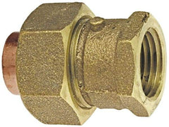 NIBCO - 3" Cast Copper Pipe Union - C x F, Pressure Fitting - Top Tool & Supply