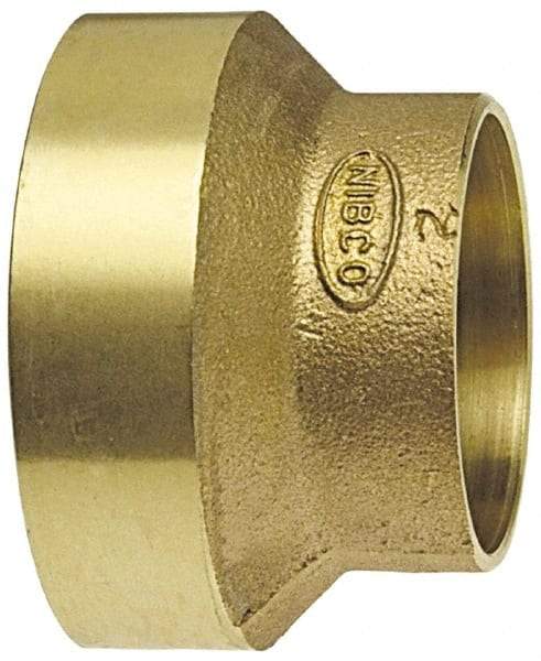 NIBCO - 1-1/2", Cast Copper Drain, Waste & Vent Pipe External Bushing - Ftg x SJ - Top Tool & Supply