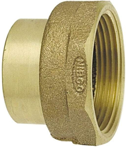 NIBCO - 3", Cast Copper Drain, Waste & Vent Pipe Adapter - Ftg x F - Top Tool & Supply