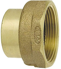 NIBCO - 1-1/2", Cast Copper Drain, Waste & Vent Pipe Adapter - Ftg x F - Top Tool & Supply