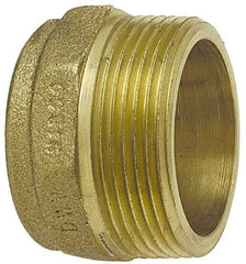 NIBCO - 3", Cast Copper Drain, Waste & Vent Pipe Hex Adapter - C x M - Top Tool & Supply