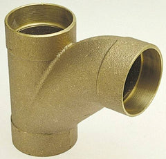 NIBCO - 3", Cast Copper Drain, Waste & Vent Pipe Long Turn T Y - C x C x C - Top Tool & Supply