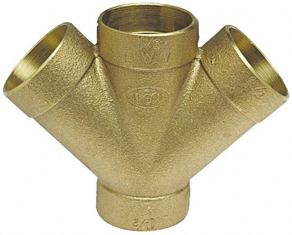 NIBCO - 2", Cast Copper Drain, Waste & Vent Pipe - C x C x C x C - Top Tool & Supply