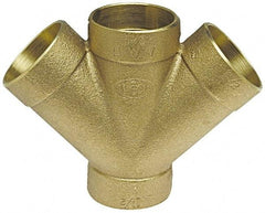 NIBCO - 3", Cast Copper Drain, Waste & Vent Pipe - C x C x C x C - Top Tool & Supply