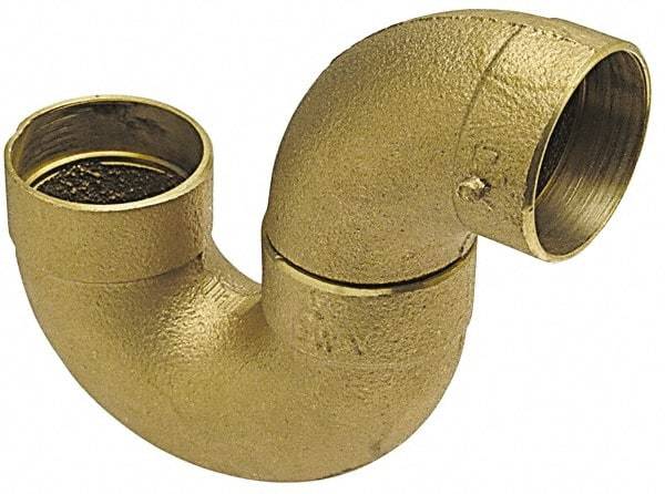 NIBCO - 3", Cast Copper Drain, Waste & Vent Pipe P Trap - C x C - Top Tool & Supply