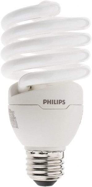 Philips - 26 Watt Fluorescent Residential/Office Medium Screw Lamp - 4,100°K Color Temp, 1,800 Lumens, 120 Volts, EL/mDT, 10,000 hr Avg Life - Top Tool & Supply