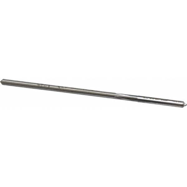 Made in USA - 0.1245" High Speed Steel 4 Flute Chucking Reamer - Top Tool & Supply