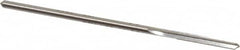 Made in USA - 0.128" High Speed Steel 4 Flute Chucking Reamer - Top Tool & Supply