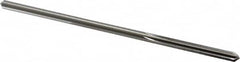 Made in USA - 0.172" High Speed Steel 6 Flute Chucking Reamer - Top Tool & Supply