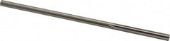 Made in USA - 0.2225" High Speed Steel 6 Flute Chucking Reamer - Top Tool & Supply