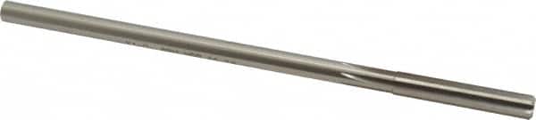 Made in USA - 0.273" High Speed Steel 6 Flute Chucking Reamer - Top Tool & Supply