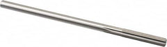 Made in USA - 0.305" High Speed Steel 6 Flute Chucking Reamer - Top Tool & Supply