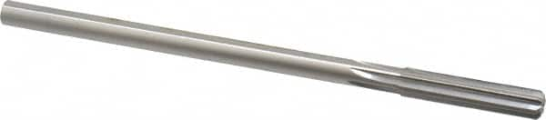 Made in USA - 0.311" High Speed Steel 6 Flute Chucking Reamer - Top Tool & Supply