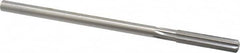 Made in USA - 0.311" High Speed Steel 6 Flute Chucking Reamer - Top Tool & Supply