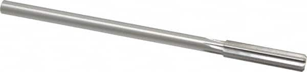 Made in USA - 0.343" High Speed Steel 6 Flute Chucking Reamer - Top Tool & Supply