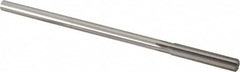 Made in USA - 0.346" High Speed Steel 6 Flute Chucking Reamer - Top Tool & Supply