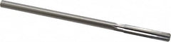 Made in USA - 0.347" High Speed Steel 6 Flute Chucking Reamer - Top Tool & Supply