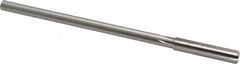 Made in USA - 0.378" High Speed Steel 6 Flute Chucking Reamer - Top Tool & Supply