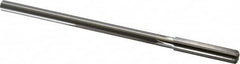 Made in USA - 0.381" High Speed Steel 6 Flute Chucking Reamer - Top Tool & Supply