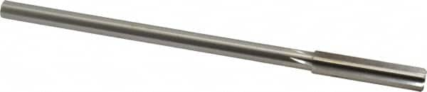 Made in USA - 0.39" High Speed Steel 6 Flute Chucking Reamer - Top Tool & Supply