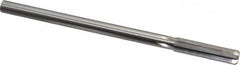 Made in USA - 0.435" High Speed Steel 6 Flute Chucking Reamer - Top Tool & Supply