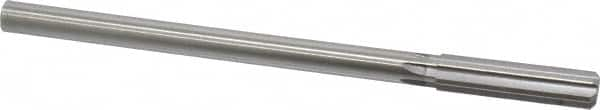 Made in USA - 0.493" High Speed Steel 6 Flute Chucking Reamer - Top Tool & Supply