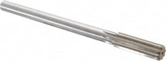 Made in USA - 0.668" High Speed Steel Chucking Reamer - Top Tool & Supply