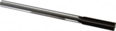 Made in USA - 0.671" High Speed Steel Chucking Reamer - Top Tool & Supply