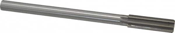 Made in USA - 0.688" High Speed Steel 8 Flute Chucking Reamer - Top Tool & Supply