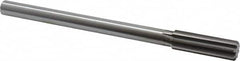 Made in USA - 0.69" High Speed Steel 8 Flute Chucking Reamer - Top Tool & Supply