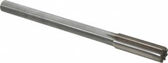 Made in USA - 0.767" High Speed Steel Chucking Reamer - Top Tool & Supply