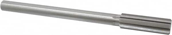 Made in USA - 0.814" High Speed Steel 8 Flute Chucking Reamer - Top Tool & Supply