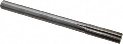 Made in USA - 0.845" High Speed Steel Chucking Reamer - Top Tool & Supply