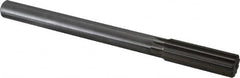 Made in USA - 0.858" High Speed Steel Chucking Reamer - Top Tool & Supply