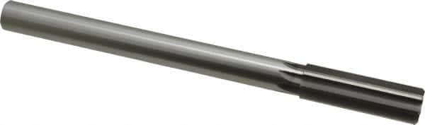 Made in USA - 0.876" High Speed Steel 8 Flute Chucking Reamer - Top Tool & Supply