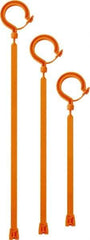 Ergodyne - 19.7" Tie Hook - Zip Tie Connection, Orange - Top Tool & Supply