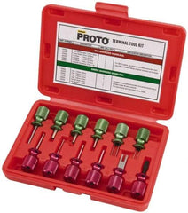 Proto - 12 Piece Automotive Battery Connector Terminal Tool Kit - Top Tool & Supply