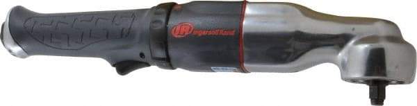 Ingersoll-Rand - 3/8" Drive, 7,100 RPM, 45 to 160 Ft/Lb Torque Impact Wrench - Angled Handle, 3.5 CFM, 1/4" NPT Inlet - Top Tool & Supply