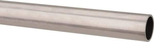 Made in USA - 6' Long, 3/4" OD, 6061-T6 Aluminum Tube - 0.049" Wall Thickness - Top Tool & Supply