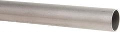 Made in USA - 6' Long, 1" OD, 6061-T6 Aluminum Tube - 0.049" Wall Thickness - Top Tool & Supply