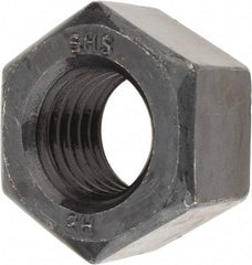 Value Collection - 3/4-10 UNC Steel Right Hand Heavy Hex Nut - 1-1/4" Across Flats, 47/64" High, Uncoated, 2B Class of Fit - Top Tool & Supply