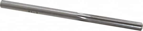 Made in USA - #4 High Speed Steel 6 Flute Chucking Reamer - Top Tool & Supply