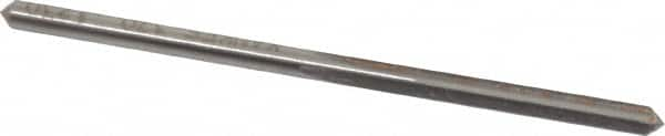 Made in USA - 0.123" High Speed Steel 4 Flute Dowel Pin Chucking Reamer - Top Tool & Supply