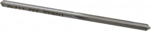 Made in USA - 0.124" High Speed Steel 4 Flute Chucking Reamer - Top Tool & Supply